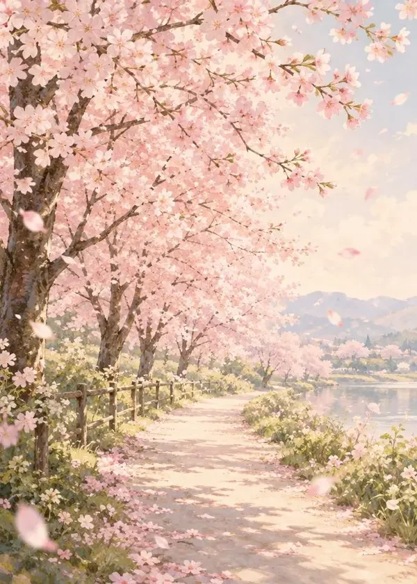 他在春天里结婚 封面海报，爱情电影，2021 年上映（李采潭电影）