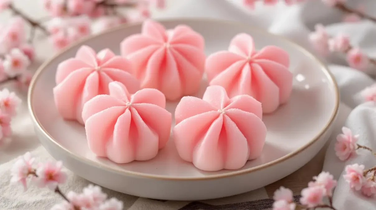 樱花和菓子 · 一口春天